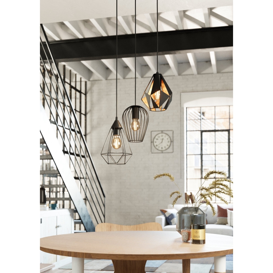 Eglo - Chandelier on a string 3xE27/40W/230V