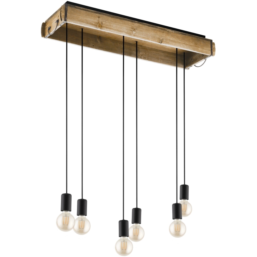 Eglo - Chandelier on a string 6xE27/40W/230V
