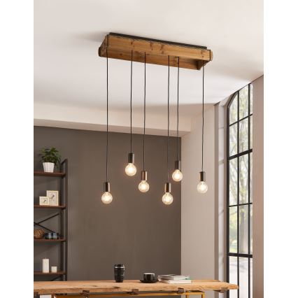 Eglo - Chandelier on a string 6xE27/40W/230V