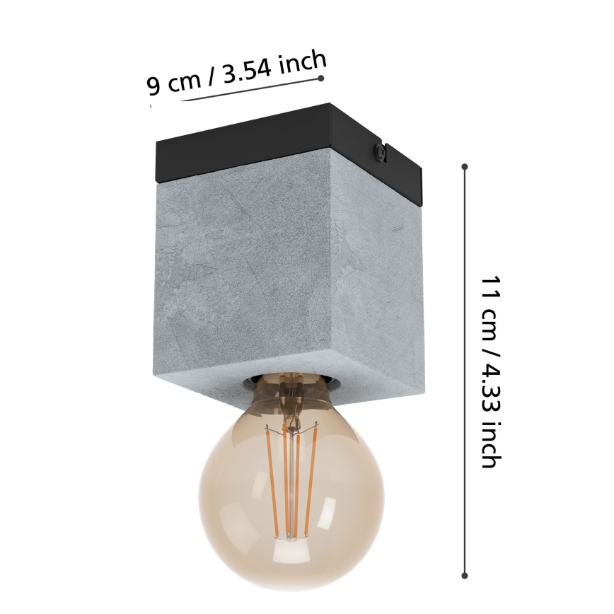 Eglo 43595 - PRESTWICK ceiling light 1xE27/40W/230V