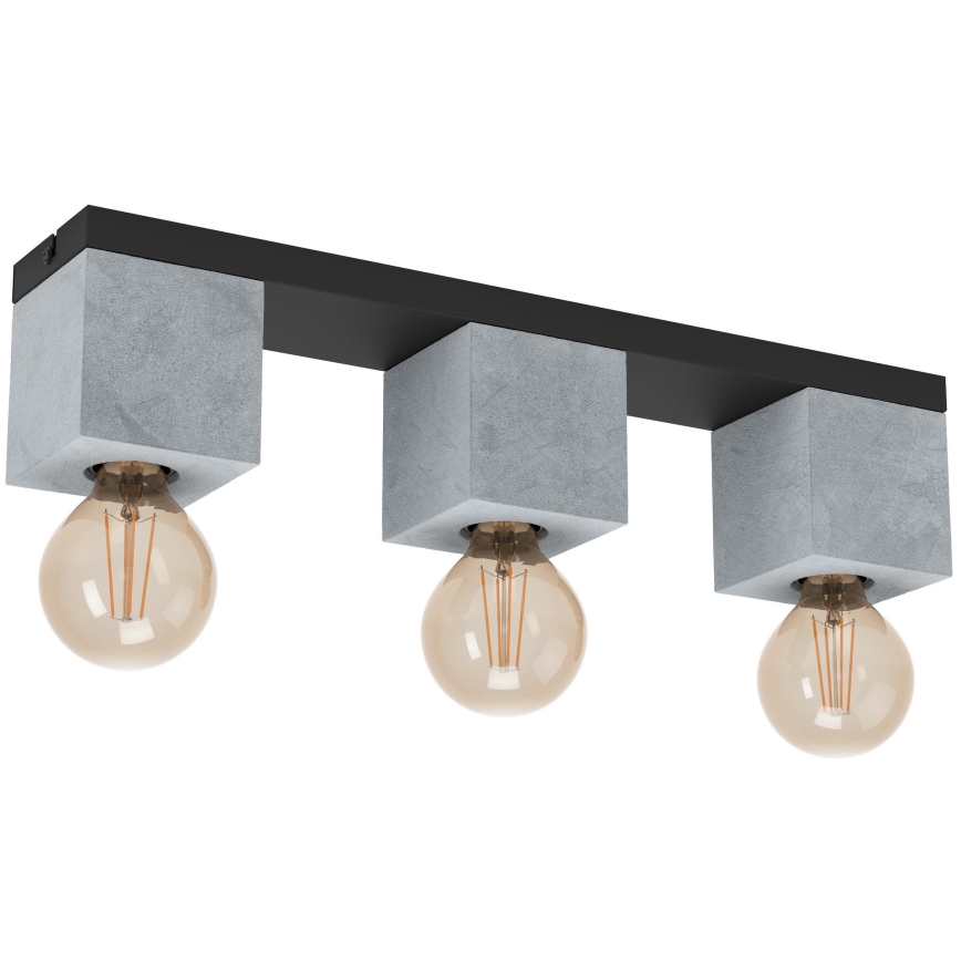 Eglo 43596 - PRESTWICK Surface-mounted ceiling light 3xE27/40W/230V