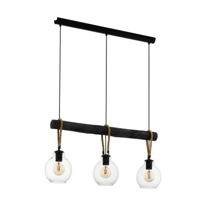 Eglo - Chandelier on a string 3xE27/40W/230V