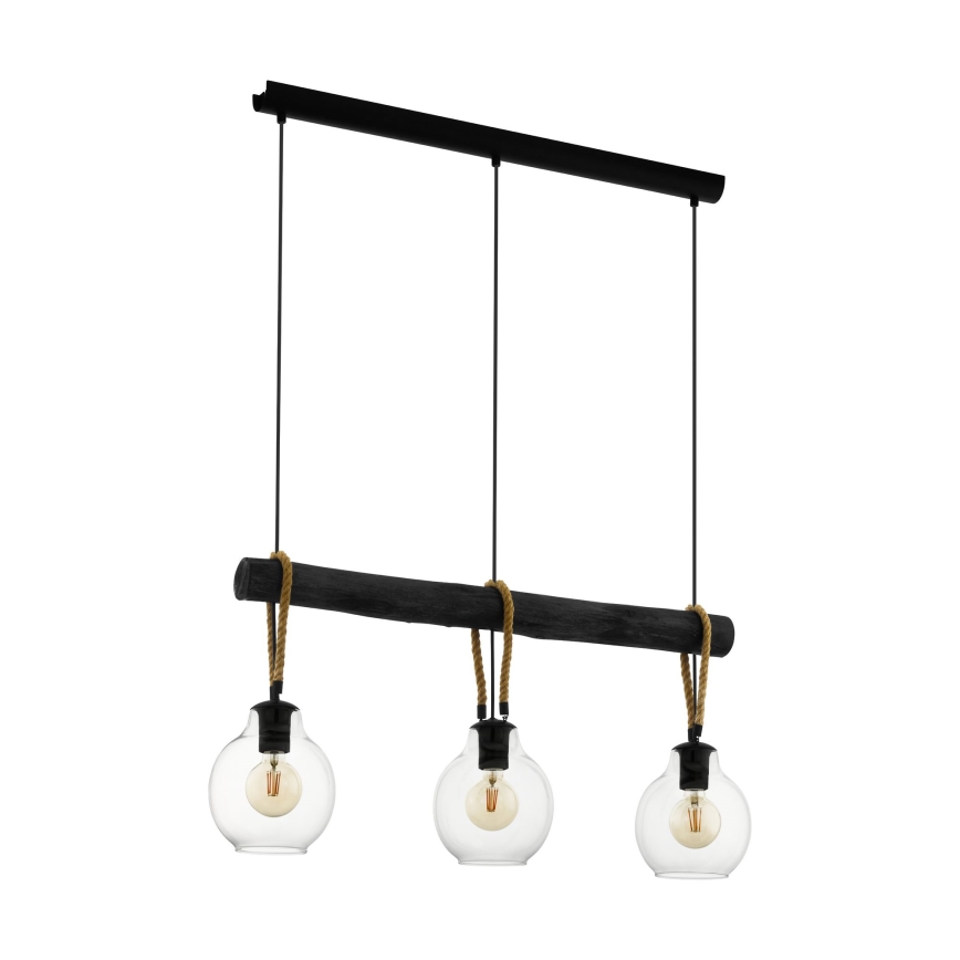 Eglo - Chandelier on a string 3xE27/40W/230V