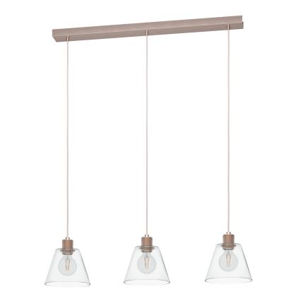 Eglo - Chandelier on a string 3xE27/40W/230V