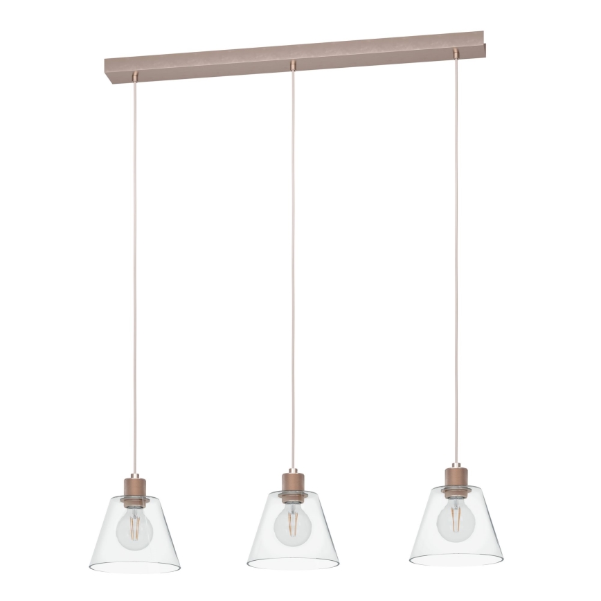 Eglo - Chandelier on a string 3xE27/40W/230V