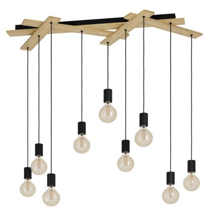 Eglo - Chandelier on a string 9xE27/40W/230V