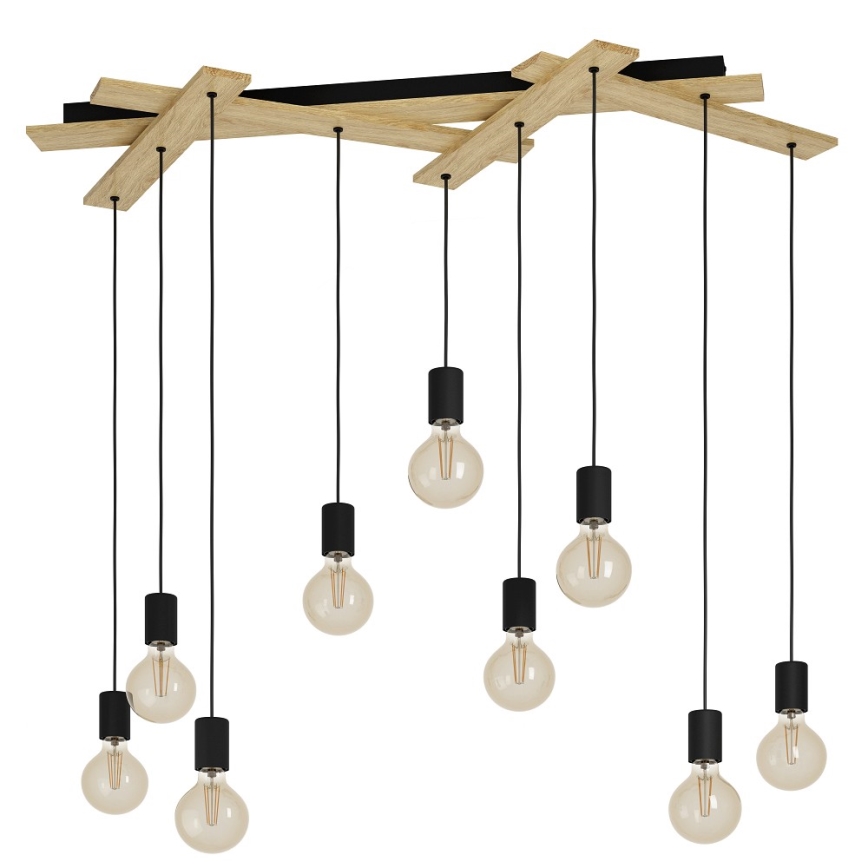 Eglo - Chandelier on a string 9xE27/40W/230V