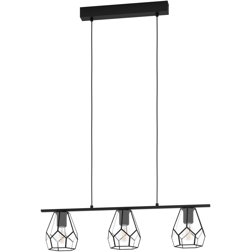 Eglo - LED Pendant Light on Cable 3xE27/40W/230V