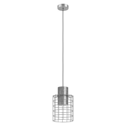 Eglo - Chandelier on a string 1xE27/40W/230V d. 20 cm silver