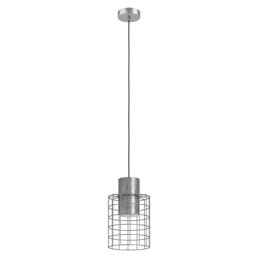 Eglo - Chandelier on a string 1xE27/40W/230V d. 20 cm silver