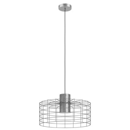 Eglo - Chandelier on a string 1xE27/40W/230V d. 48 cm silver