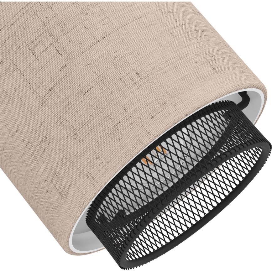 Eglo - Spotlight 4xE14/40W/230V black/beige