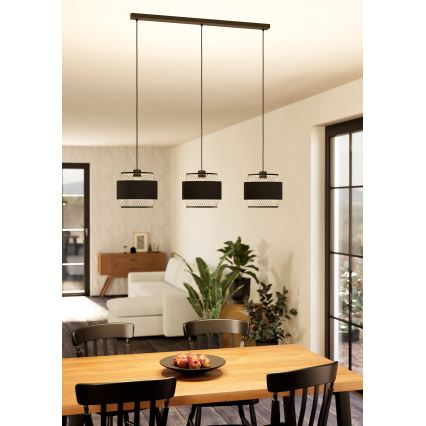 Eglo - Chandelier on a string 3xE27/40W/230V