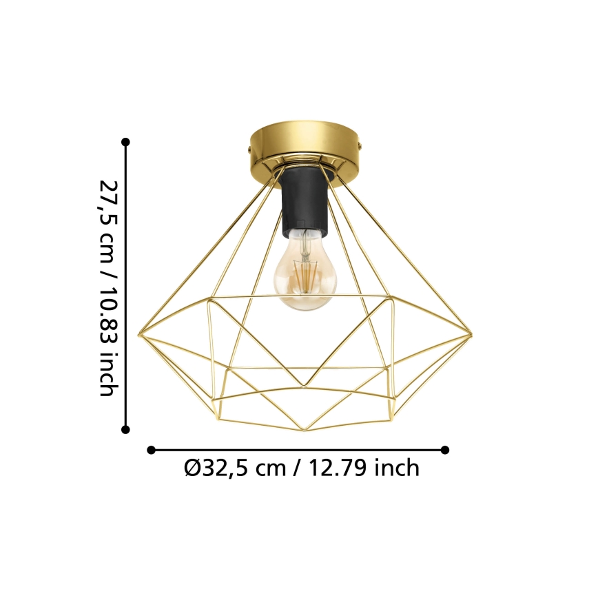 Eglo - Ceiling light 1xE27/60W/230V