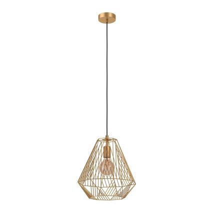 Eglo - Chandelier on a string 1xE27/40W/230V gold
