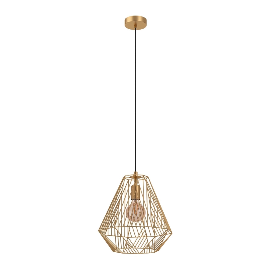Eglo - Chandelier on a string 1xE27/40W/230V gold