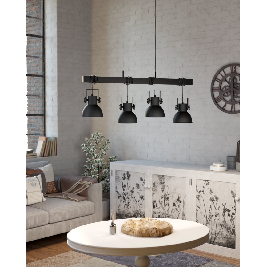 Eglo - Chandelier on a string 4xE27/40W/230V