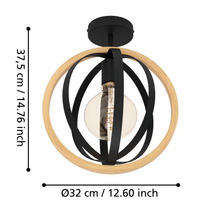 Eglo - Ceiling light 1xE27/40W/230V