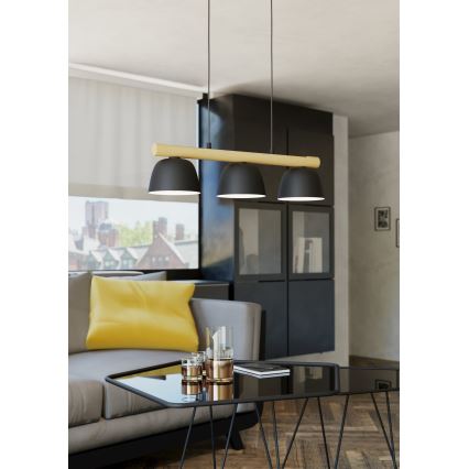 Eglo - Chandelier on a string 3xE27/40W/230V