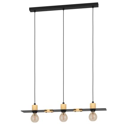 Eglo - Chandelier on a string 3xE27/40W/230V