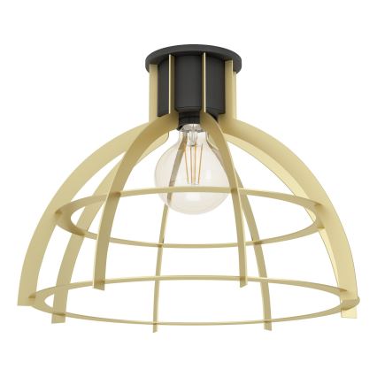 Eglo - Ceiling light 1xE27/40W/230V gold