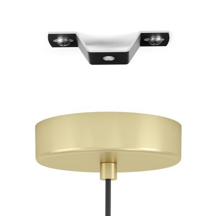 Eglo - Chandelier on a string 1xE27/40W/230V gold
