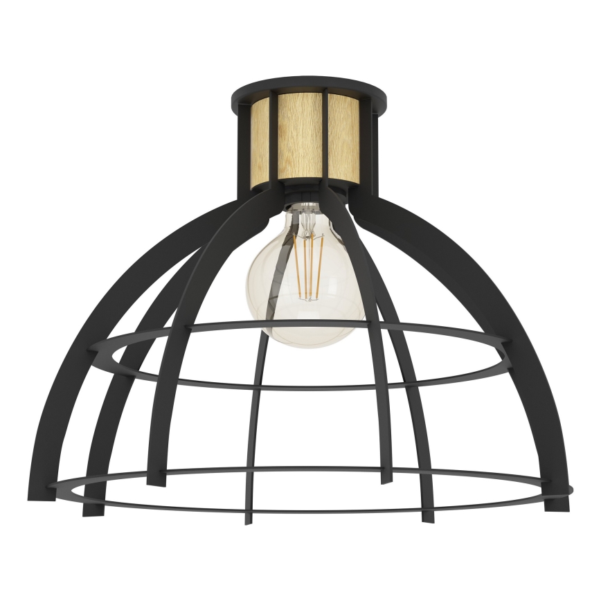 Eglo - Ceiling light 1xE27/40W/230V black