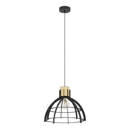 Eglo - Chandelier on a string 1xE27/40W/230V black