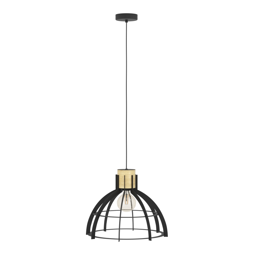 Eglo - Chandelier on a string 1xE27/40W/230V black