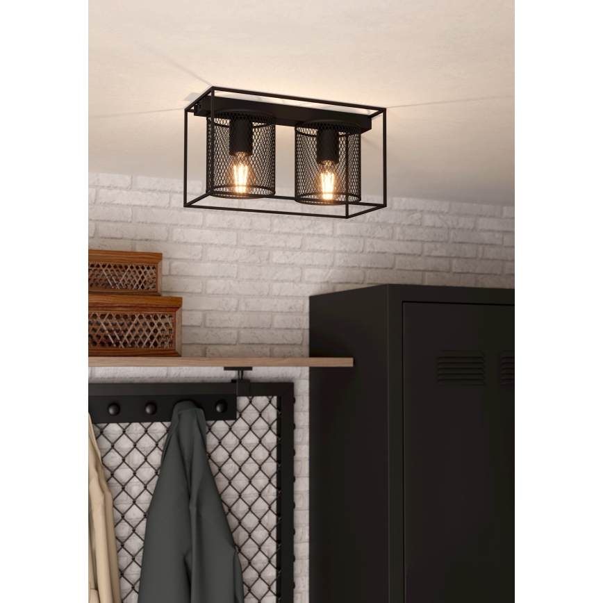 Eglo - Ceiling light 2xE27/40W/230V