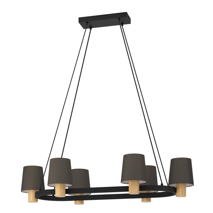Eglo - Chandelier on a string 6xE27/40W/230V