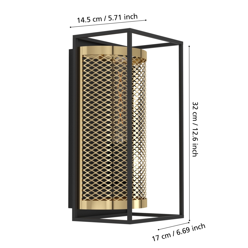 Eglo - Wall light 1xE27/40W/230V