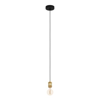Eglo - Chandelier on a string 1xE27/40W/230V gold