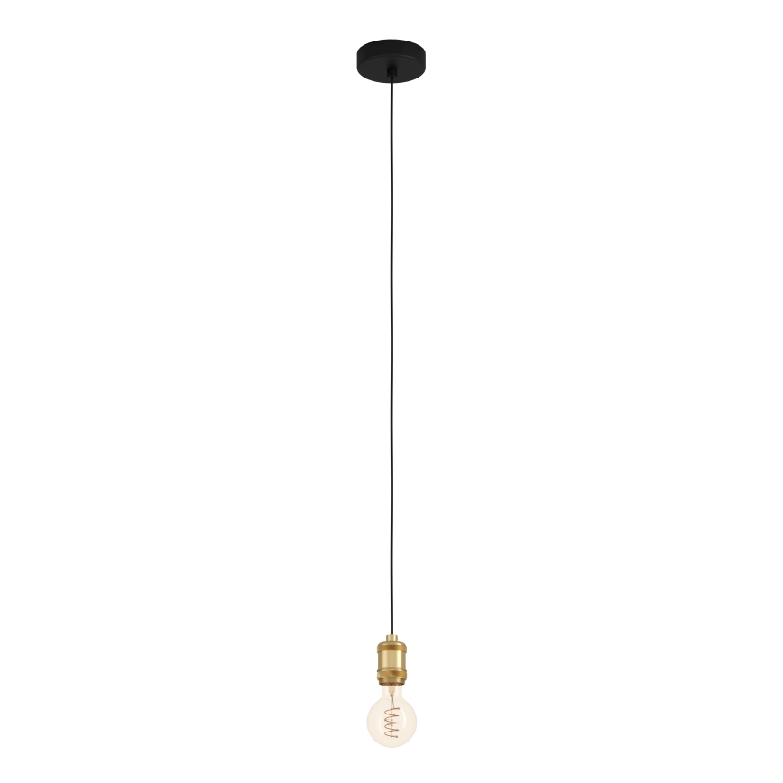 Eglo - Chandelier on a string 1xE27/40W/230V gold