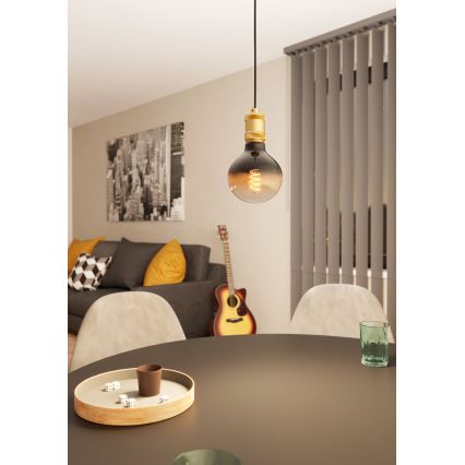 Eglo - Chandelier on a string 1xE27/40W/230V gold