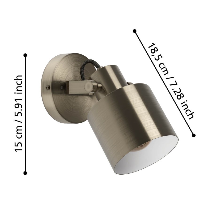 Eglo - Wall spotlight 1xE27/40W/230V