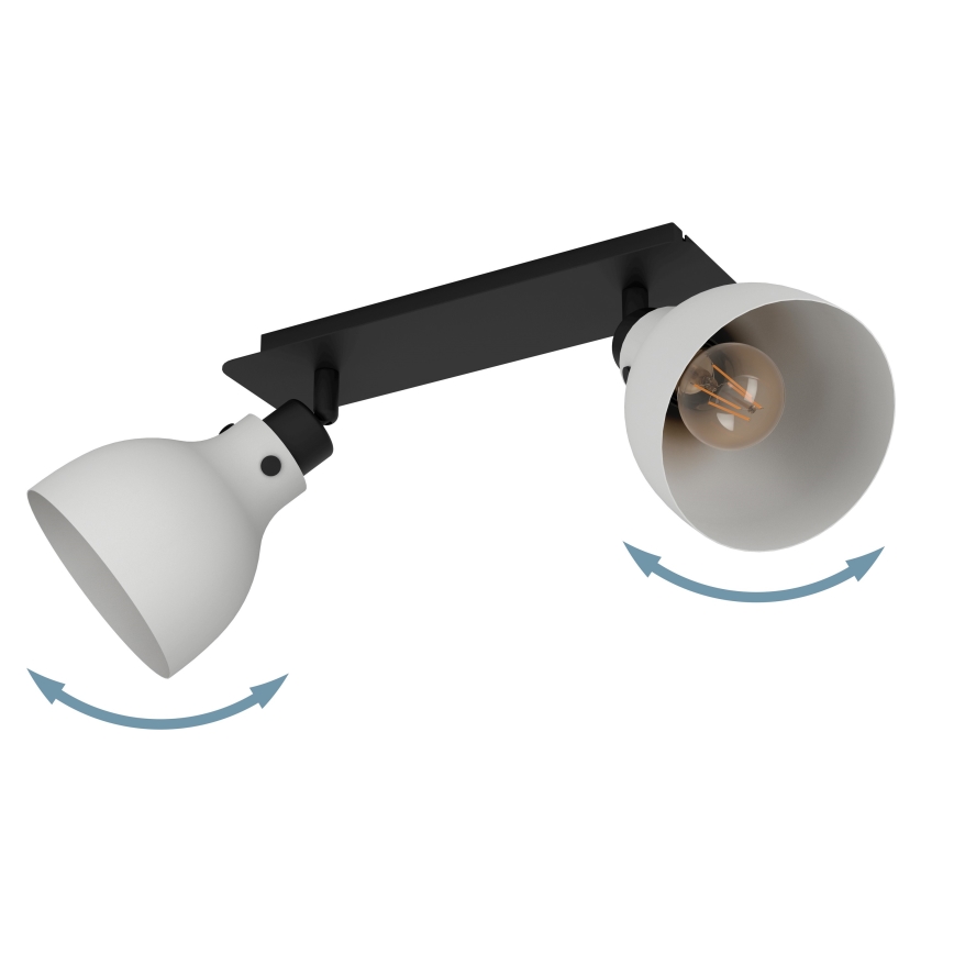 Eglo 43828 - Spotlight MATLOCK 2xE27/40W/230V