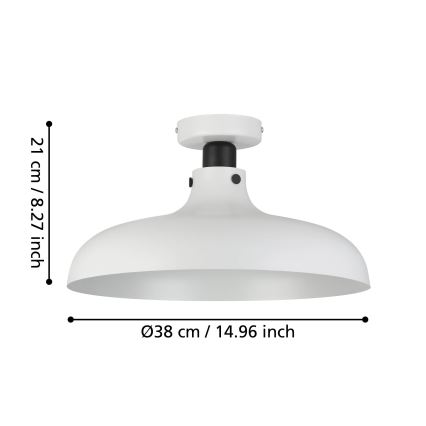 Eglo - Ceiling light 1xE27/40W/230V