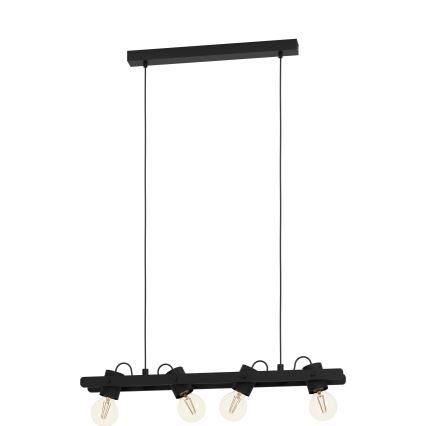 Eglo - Chandelier on a string 4xE27/15W/230V