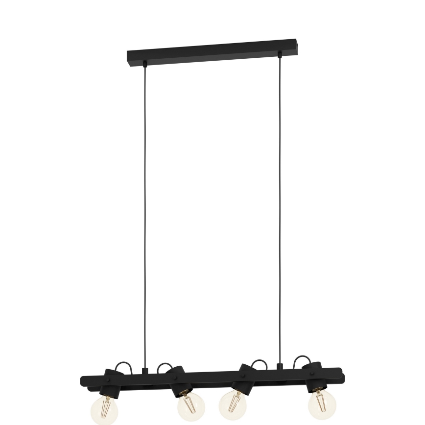 Eglo - Chandelier on a string 4xE27/15W/230V