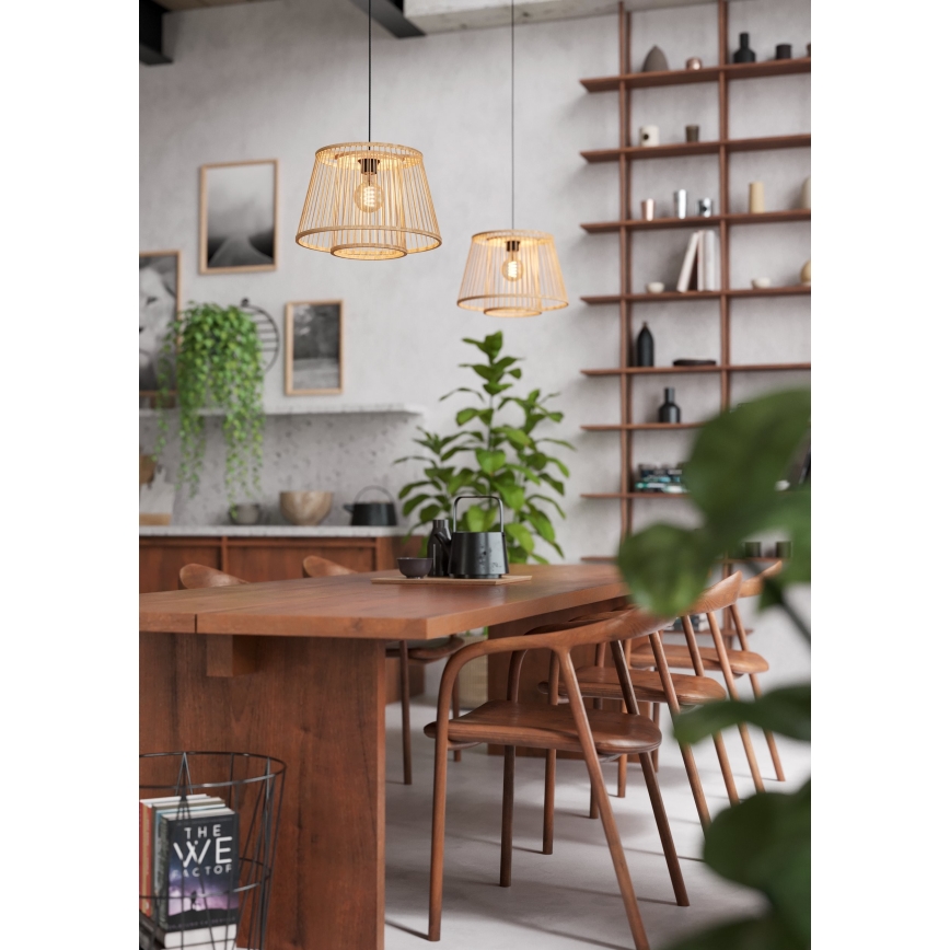 Eglo 43852 - Chandelier on a string HYKEHAM 1xE27/40W/230V