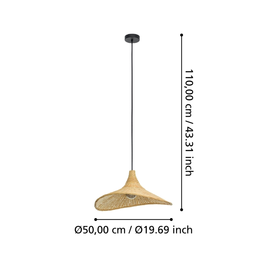 Eglo - Chandelier on a string 1xE27/40W/230V