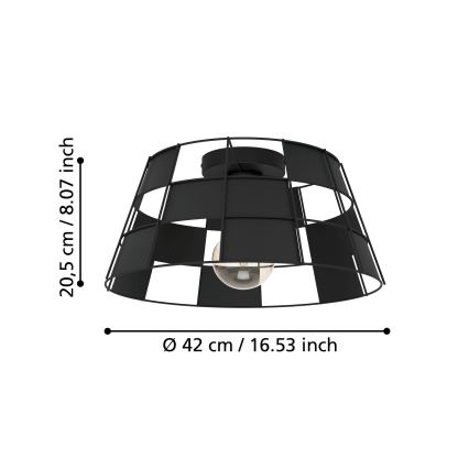 Eglo - Ceiling light 1xE27/40W/230V