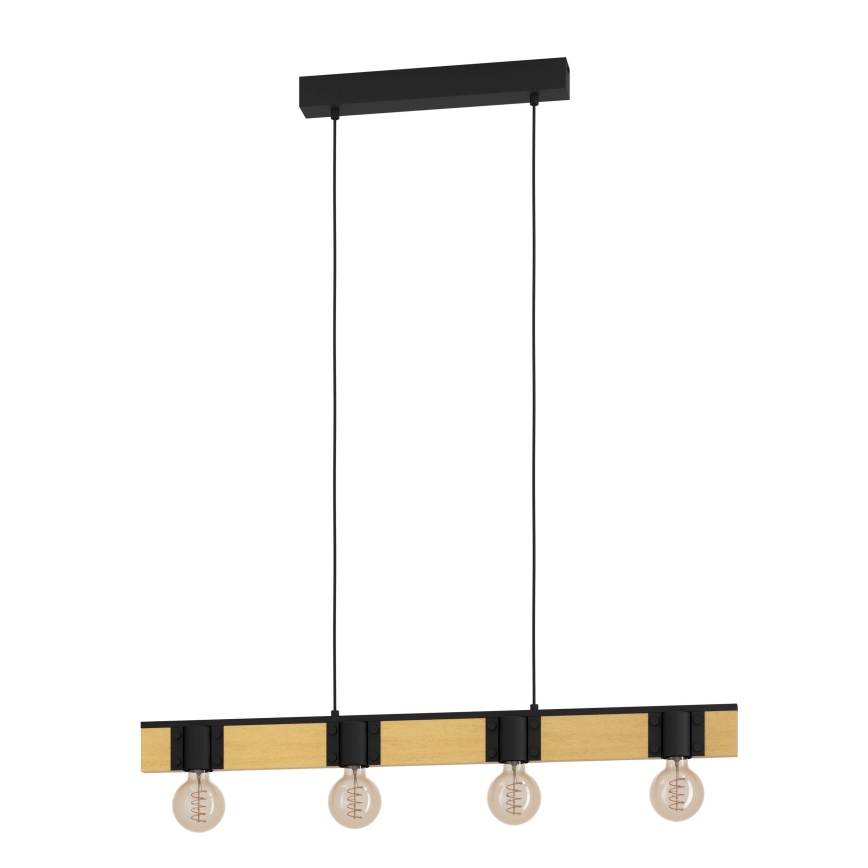 Eglo - Chandelier on a string 4xE27/40W/230V