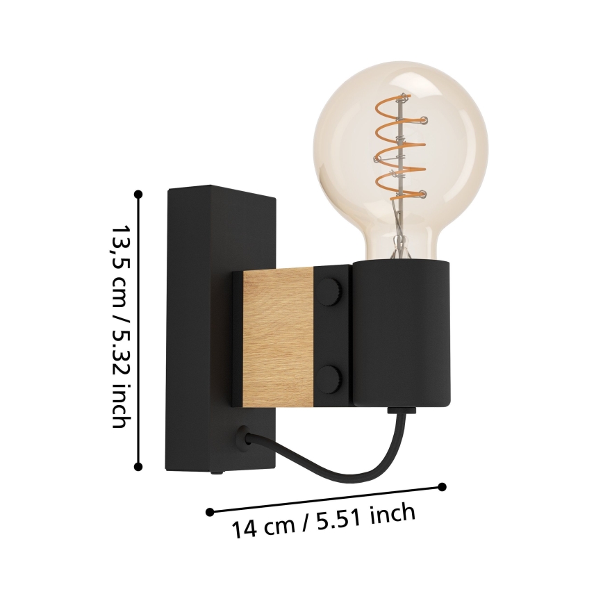 Eglo - Wall light 1xE27/40W/230V