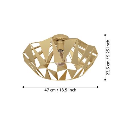 Eglo - Ceiling light 1xE27/60W/230V