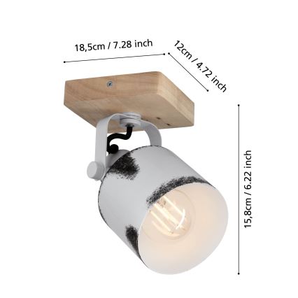 Eglo - Spotlight 1xE27/40W/230V