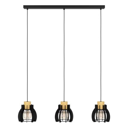 Eglo - Chandelier on a string 3xE27/40W/230V