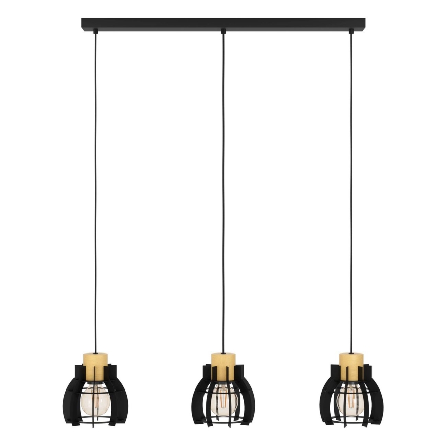 Eglo - Chandelier on a string 3xE27/40W/230V