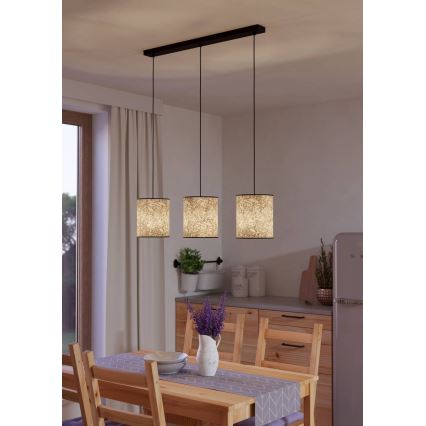 Eglo - Chandelier on a string 3xE27/25W/230V